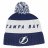 Tampa Bay Lightning 2019/20 Culture Cuffed NHL Knit Hat-thumbnail